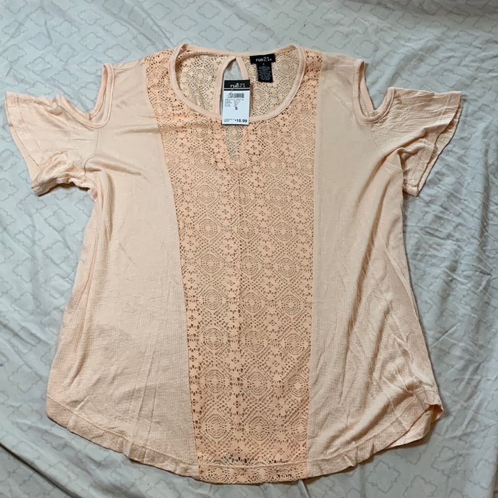 NWT Rue 21 Lace Top - Picture 1 of 6
